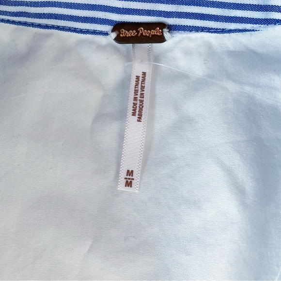 Free People All For You Shirtdress in White Size M NWT - Picture 9 of 13